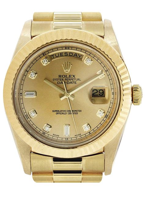 rolex day date gold|rolex day date 41mm gold.